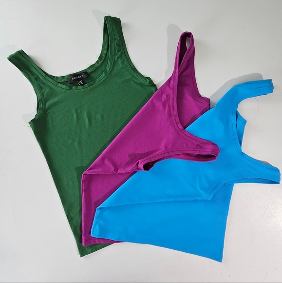 Tank Top Bundle Karen Kane Size M Colors Green,Blue, Pink - Picture 3 of 10